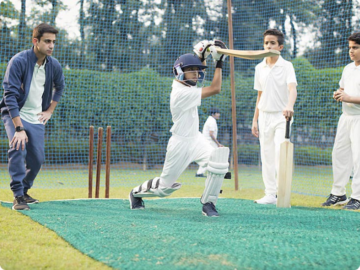 podar education school - extracurricular activities cricket