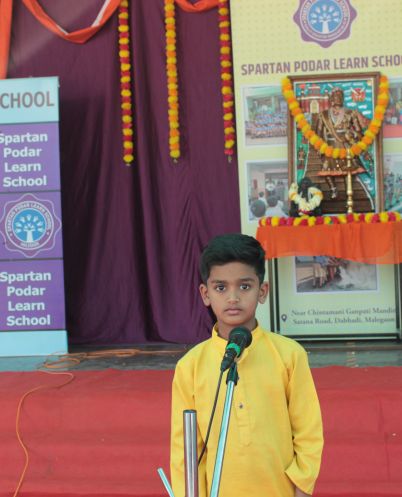 students participating in various extracurricular activities at podar education school