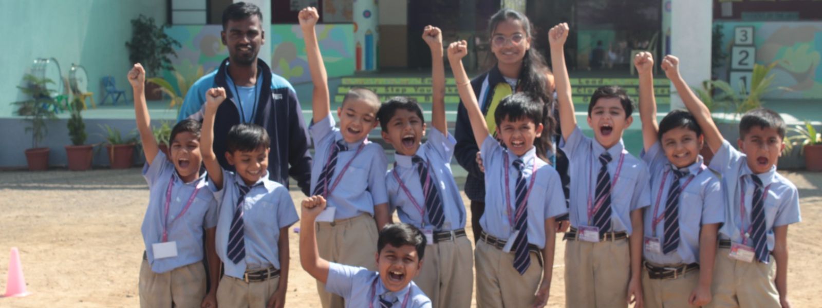 students participating in diverse extracurricular activities at podar education school