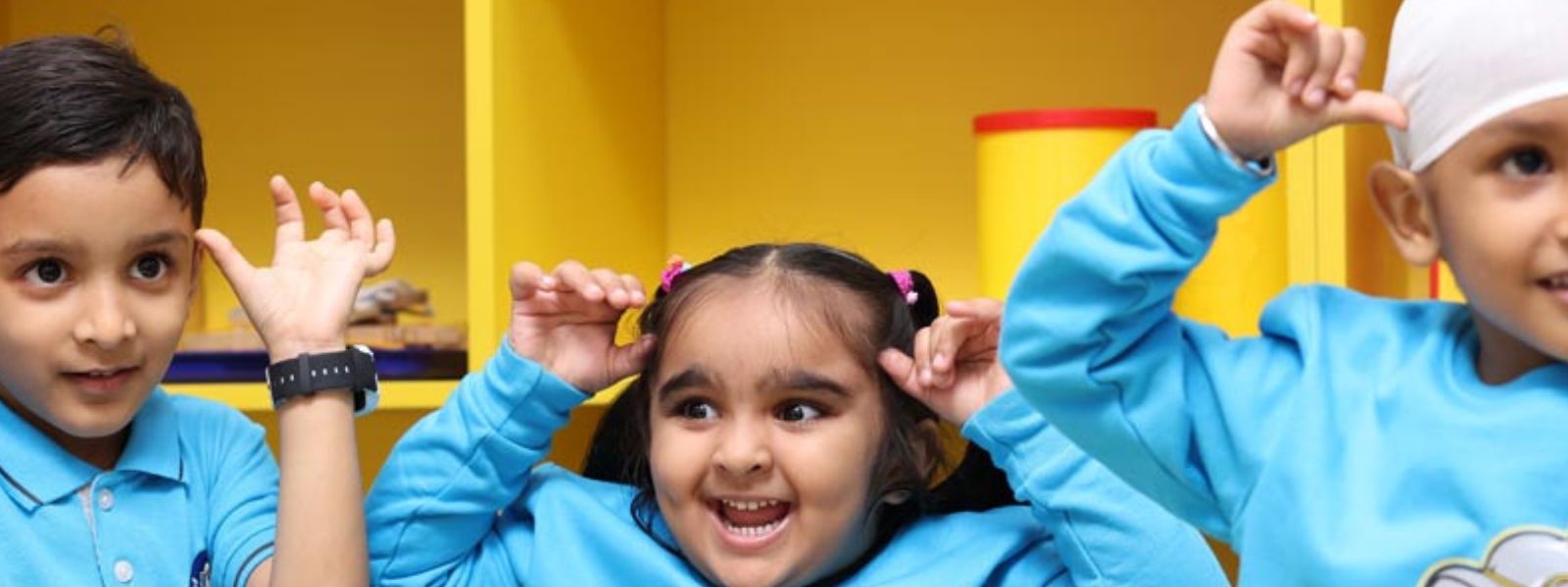 students participating in the theatre in rducation program at podar education, promoting creative arts and drama